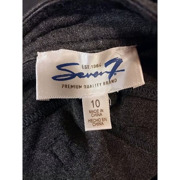 Seven7 Soft Jeans Gray High Rise Skinny Stretch Size 10 Rayon blend Jeggings - Picture 4 of 5